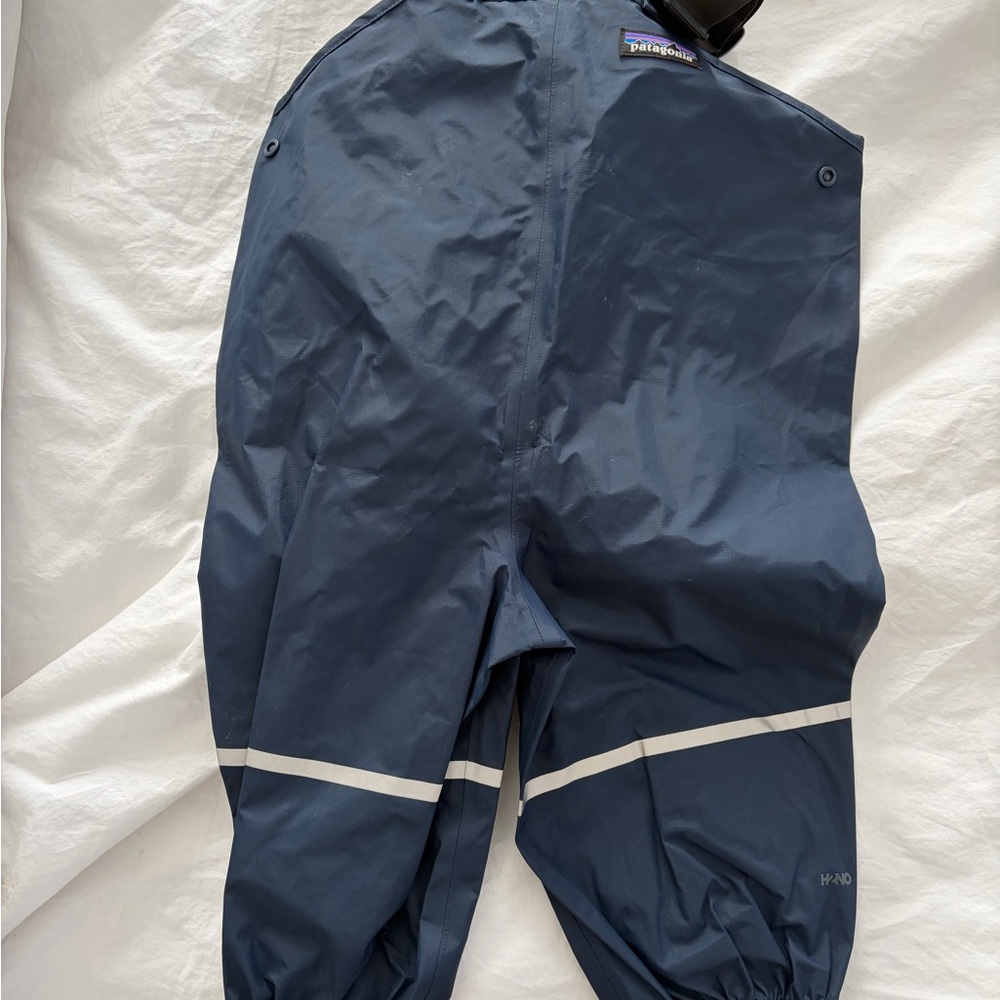 Patagonia Dark Blue baby bibs